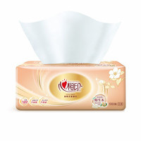 心相印 经典金装系列 抽纸 3层*100抽*48包(180*132mm)