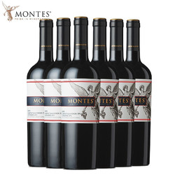 MONTES 蒙特斯 限量精选佳美娜 红葡萄酒750ml*6瓶