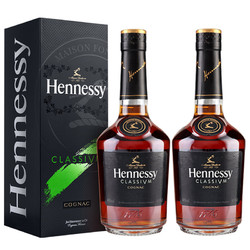Hennessy 轩尼诗 宝树行 轩尼诗（Hennessy）新点 干邑白兰地 洋酒 350ml*2