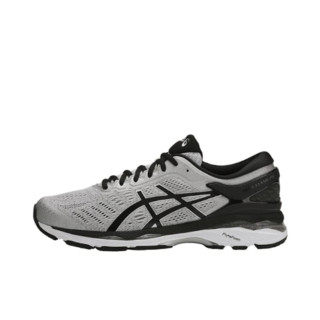 ASICS 亚瑟士 Gel-Kayano 24 男子跑鞋 T749N-9390 银色/黑色/灰色 39.5