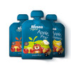 Rivsea 禾泱泱 欧洲进口初尝果泥80g*5袋 宝宝水果泥婴儿辅食泥吸吸袋6+