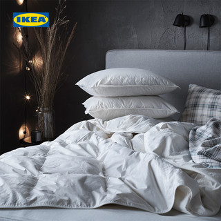 IKEA 宜家 FJALLBRACKA菲亚蕾双人羽绒被冬被加厚保暖四季通用全棉