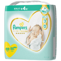 Pampers 帮宝适 一级帮纸尿裤NB88婴儿尿不湿超薄透气（加2片装限量随机发）