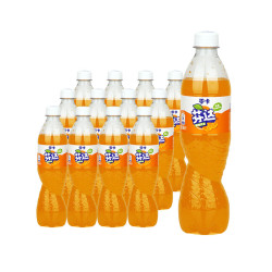 fanta芬达零卡汽水橙味500ml12瓶