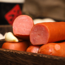 bernia波尼亚蒜蓉烤肠990g330g3根香肠蒜肠脆皮肠熟食火腿肠东北大