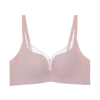 Aimer 爱慕 女士无钢圈文胸 AM174151 灰粉色 75B