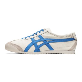 Onitsuka Tiger 鬼塚虎 MEXICO 66系列 中性休闲运动鞋 1183A201-105 乳白色/蓝色 37