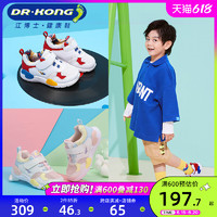 DR.KONG 江博士 B14213W028 儿童学步鞋 2段 黑/蓝/红 22码