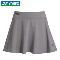 YONEX 尤尼克斯 官网专业羽毛球裙短裙网球裙休闲运动半身套装女短袖短裤