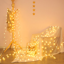 艾欣丽 LED星星灯露营氛围灯房间生日布置卧室装饰小彩灯闪灯串灯满天星