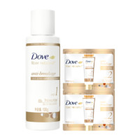 天猫U先：Dove 多芬 白金氨基酸洗发水100g+双管护发素16g*2