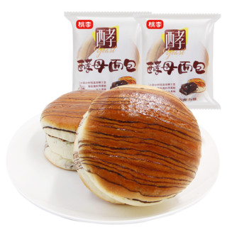 桃李 酵母面包 巧克力味75g/袋*8袋