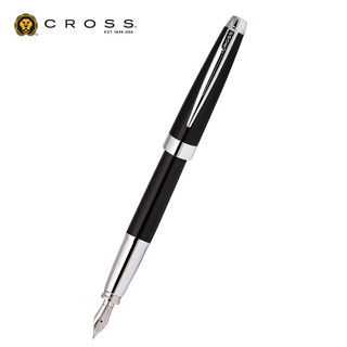 CROSS 高仕 钢笔 AVENTURA绅雅系列 AT0156-1MS 劲酷黑 EF尖 单支礼盒装