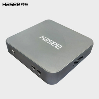 神舟(HASEE)mini PC4 商用办公迷你台式电脑主机(J3710 8G 240GSSD WIFI无线 win7)