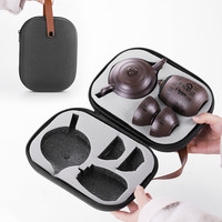 豪峰 砂茶具套装 4件套