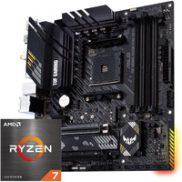 ASUS 华硕 TUF GAMING B550M-PLUS重炮手主板+AMD 锐龙7 5800X 3D CPU 主板+CPU套装