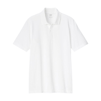 UNIQLO 优衣库 DRY-EX 男士短袖POLO衫 445174 白色 M