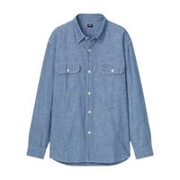 UNIQLO 优衣库 男女款牛仔长袖衬衫 447004