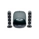 今日必买、PLUS会员：哈曼卡顿 SoundSticks 4 2.1声道 桌面蓝牙音箱 黑色