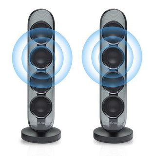 Harman Kardon 哈曼卡顿  SoundSticks 4 2.1声道 桌面 蓝牙音箱 黑色