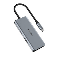 PISEN 品胜 TC7 Type-C拓展坞 七合一 深空灰