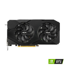 ASUS 华硕 DUAL  GeForce RTX2060-O12G-EVO 电竞游戏专业独立显卡