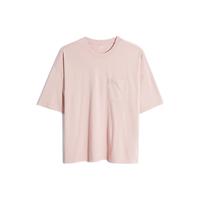 Gap 盖璞 男女款圆领短袖T恤 735902 淡粉色 M