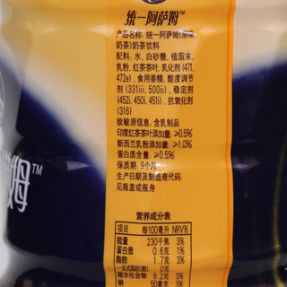 Uni-President 统一 阿萨姆奶茶 原味 1.5L*6瓶