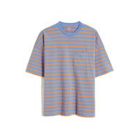 Gap 盖璞 男女款圆领短袖T恤 735902 橙色条纹 XL