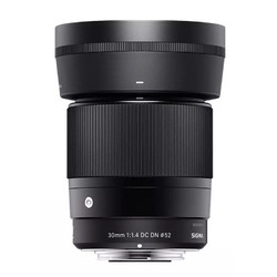 SIGMA 适马 30mm F1.4 DC DN Contemporary 标准定焦镜头 索尼E卡口 52mm含税包邮