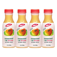 innocent 天真 努力的苹果100%鲜榨NFC果汁330ml*4