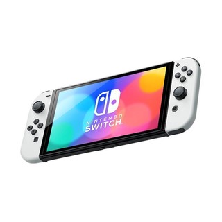 Nintendo 任天堂 Switch游戏主机 OLED版 白色+马车8+健身环