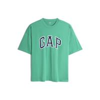 Gap 盖璞 重磅密织系列 男士圆领短袖T恤 688537 果绿色 S