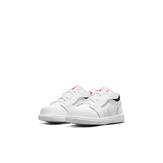 AIR JORDAN 正代系列 Jordan 1 Low Alt (TD) 儿童休闲运动鞋 CI3436-160 白色/黑色/红色 19.5码