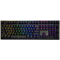 Ducky 吉利鸭 2108 S2 108键 有线机械键盘 黑色 国产茶轴 RGB背光
