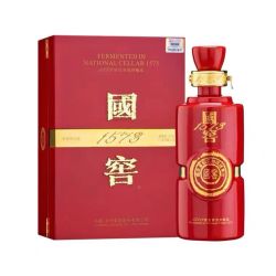 泸州老窖 国窖1573 55度600ml单瓶 2012年木盒红爵 浓香型白酒老酒