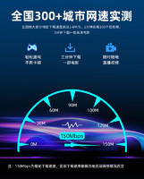 中国电信 流量卡纯流量上网卡手机电话卡无线不限速0月租大王卡全国通用