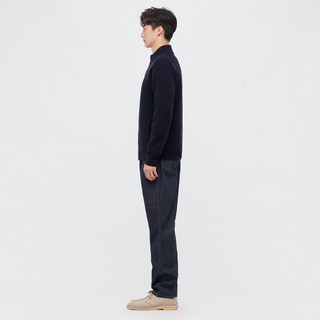 优衣库 男装/女装 拉链针织衫(春季 长袖毛衣外套) 445581 UNIQLO