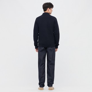 优衣库 男装/女装 拉链针织衫(春季 长袖毛衣外套) 445581 UNIQLO