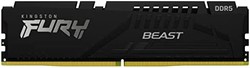 Kingston 金士顿 FURY Beast DDR5 5200MHz 台式机内存 马甲条 黑色 16GB DIMM-KF552C40BB-16