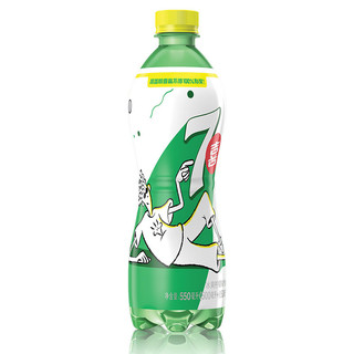 7-Up 七喜 汽水 冰爽柠檬味 550ml*24瓶