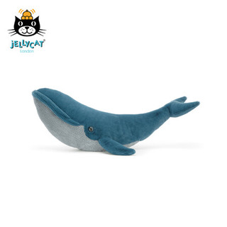 jELLYCAT 2022新品了不起的吉尔伯特蓝鲸 毛绒玩具安抚睡觉抱枕玩偶生日礼物送礼可爱公仔 了不起的吉尔伯特蓝鲸 H17 X W55 CM