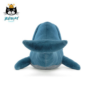 jELLYCAT 2022新品了不起的吉尔伯特蓝鲸 毛绒玩具安抚睡觉抱枕玩偶生日礼物送礼可爱公仔 了不起的吉尔伯特蓝鲸 H17 X W55 CM