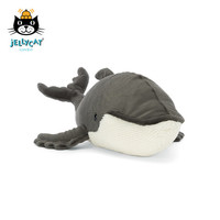 jELLYCAT 2022新品汉弗莱座头鲸 毛绒玩具安抚睡觉抱枕玩偶生日礼物送礼可爱公仔 汉弗莱座头鲸 H20 X W52 CM