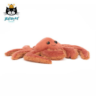 jELLYCAT 2022新品长腿螃蟹 可爱公仔毛绒玩具小玩偶生日礼物 长腿螃蟹 H7 X W38 CM