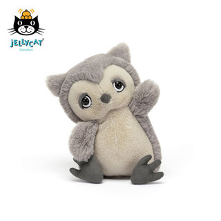 jELLYCAT 2022新品惺忪猫头鹰 可爱公仔毛绒玩具小玩偶生日礼物 惺忪猫头鹰 H28 X W15 CM