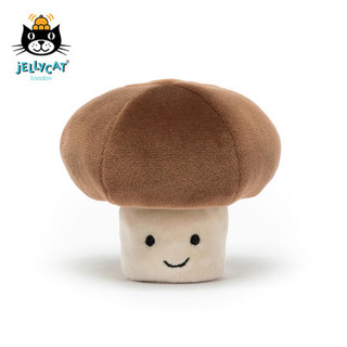 jELLYCAT 2022新品活泼蘑菇 可爱公仔毛绒玩具小玩偶生日礼物 活泼蘑菇 H8 X W8 CM
