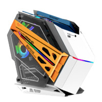玩嘉 机甲战士电脑机箱ATX 灵魂战舰（白色）
