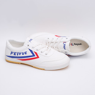 Feiyue. 飞跃 中性运动帆布鞋 FY8108 红蓝黄底 42