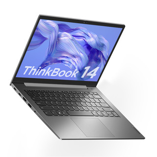 Lenovo 联想 ThinkBook 14 2022款 十二代酷睿版 14.0英寸 轻薄本 灰色 (酷睿i5-1240P、核芯显卡、16GB、1TB SSD、1080P、60Hz、21DH0000CD）